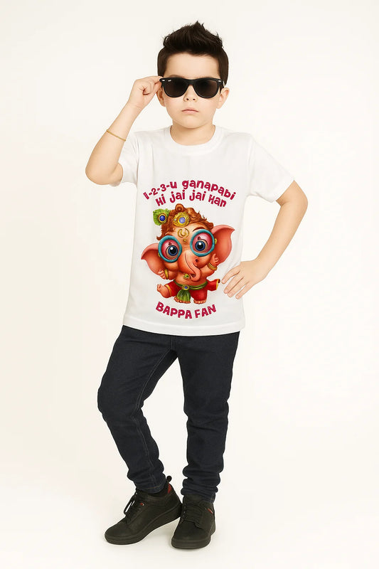 Festival T- Shirt Name logo photo etc For Ganesha