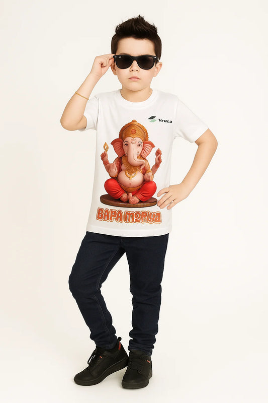 Festival T- Shirt Name logo photo etc For Ganesha