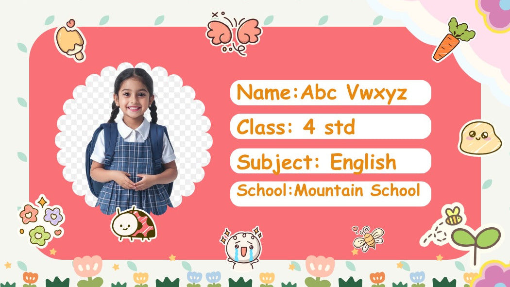 Costomaiz Name Stikar kids