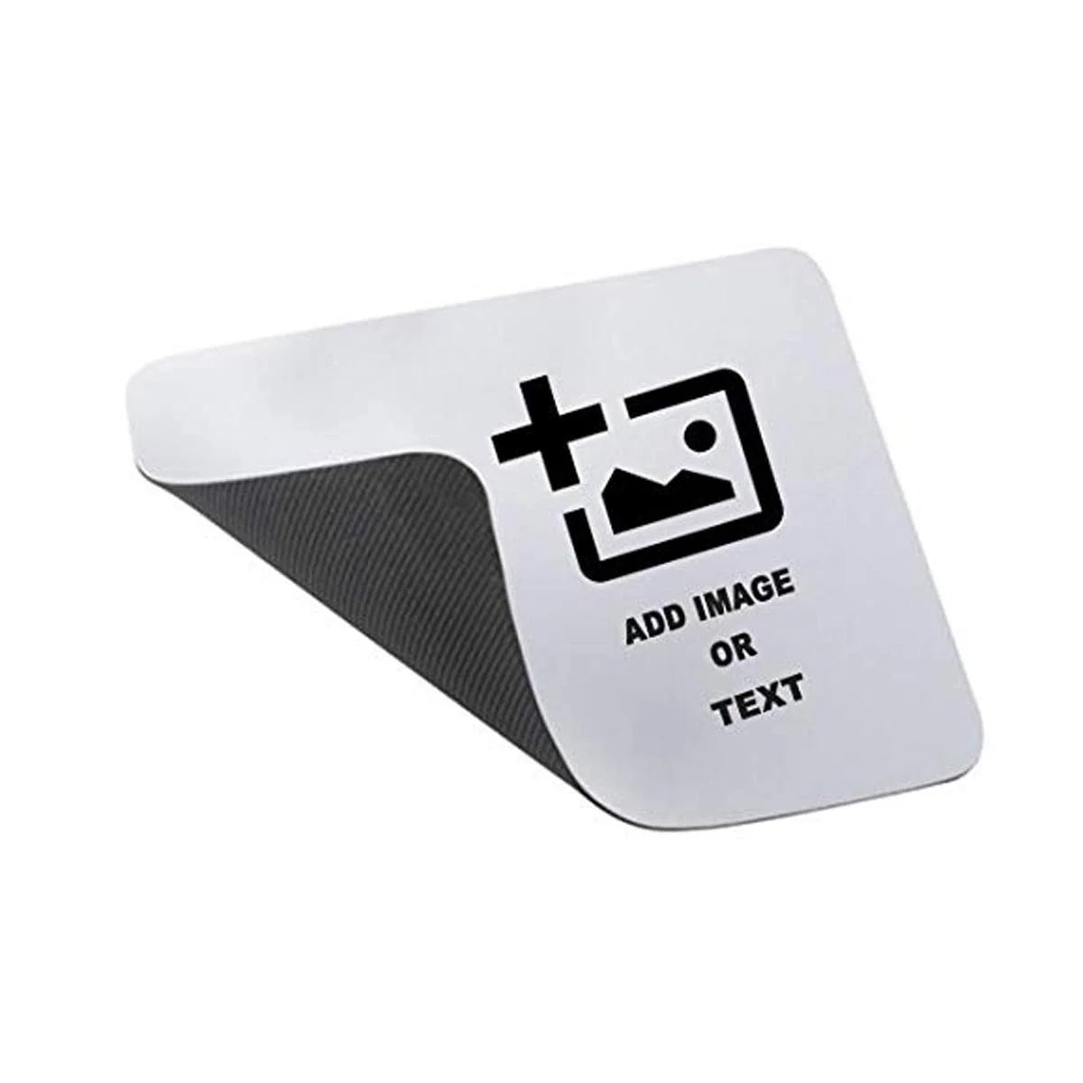 Customized/Personalized On Rubber Base Mat Finish Mouse Pad for PC/Laptop – (Your Own Logo, Text Or Photo)