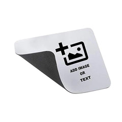 Customized/Personalized On Rubber Base Mat Finish Mouse Pad for PC/Laptop – (Your Own Logo, Text Or Photo)