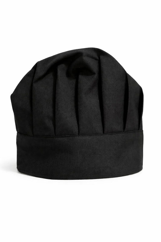 Classic Cotton Chef Cap for Men & Women | Adjustable Elastic Kitchen Cooking Hat | Breathable Professional Chef Hat for Home, Hotel, Restaurant & Bakery Use | Reusable Unisex Cooking Cap | Comfortable, Hygienic & Durable Chef Wear