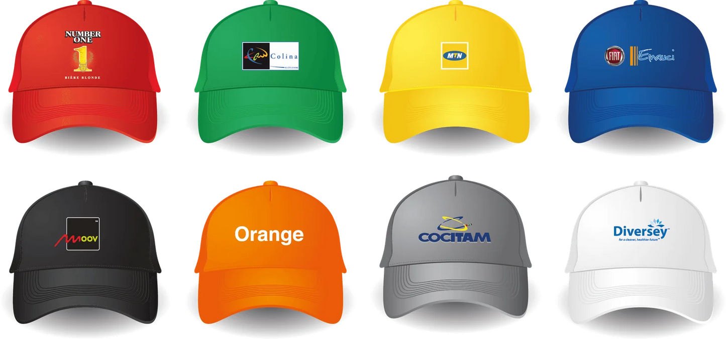 Customised cap White