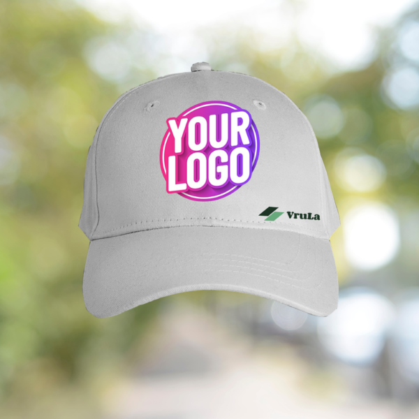 Customised cap White