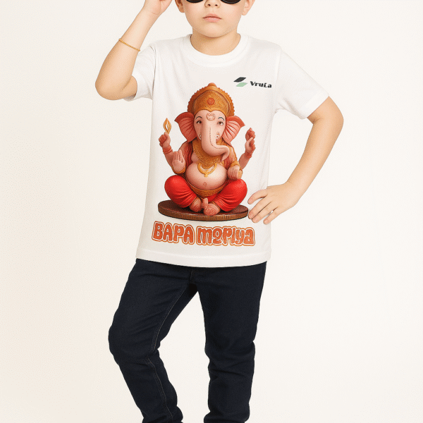 गणेश के साथ स्टाइलिश पोर्ट्रेट