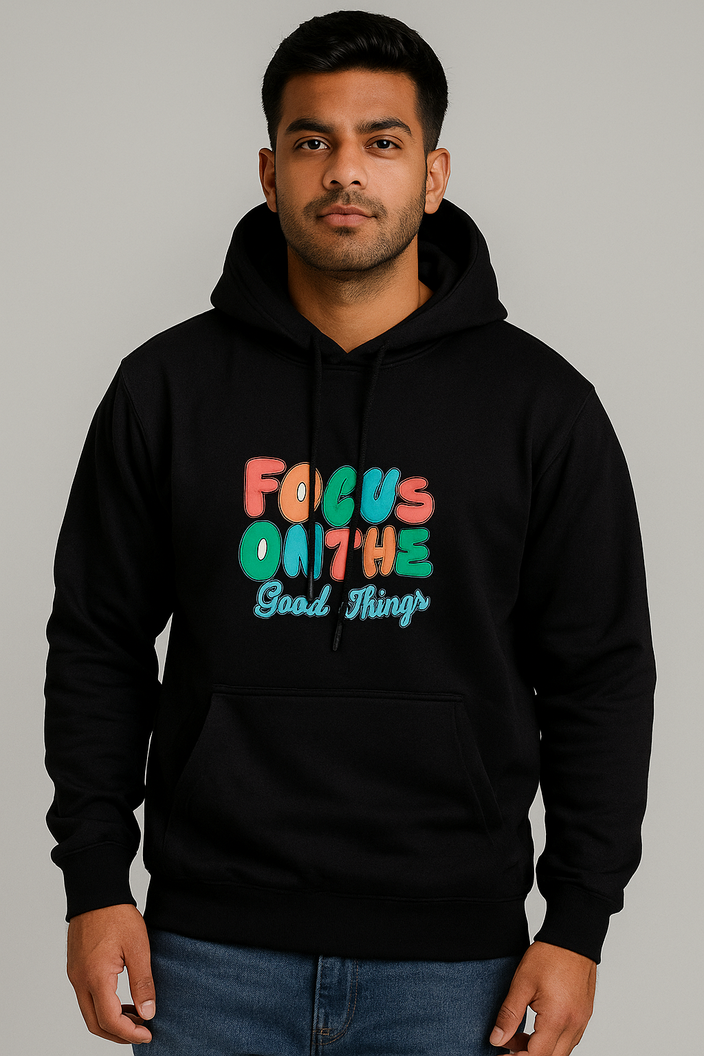 Hoodie Basic Solid Pullover