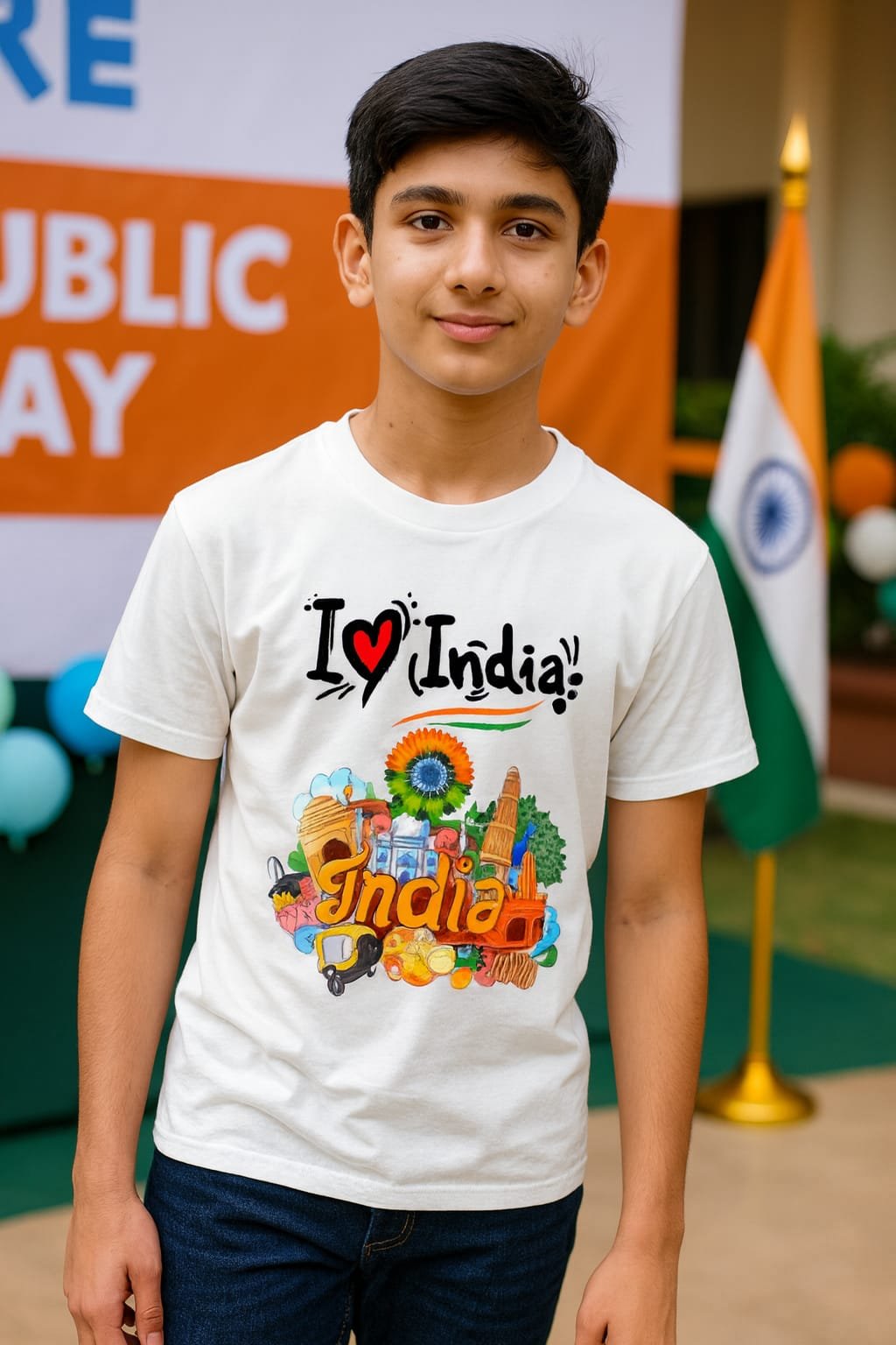 Festival T Shirt Name logo photo etc For Nation Image 2