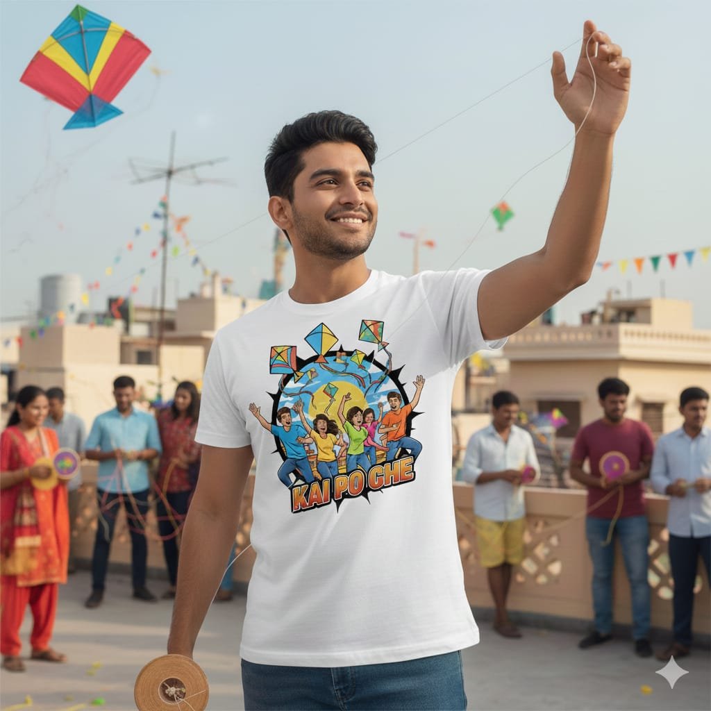 Festival T Shirt Name logo photo etc For Utrayan Image 5